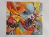 Seed of the Jupiter tree 2018. Watercolor and pencil