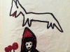 Le loup et Petit chaperon rouge. Septembre 1965