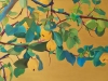 2020, Quince. Oil and India ink on canvas, 140 x 90 cm.